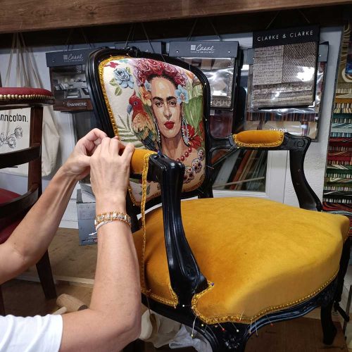 Techniques de base fauteuil frida kahlo